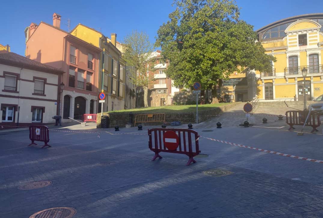 Obras para mejorar el pavimento en varias calles de Candás Candás 365