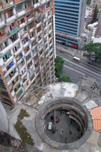 Rascacielos convertido en Favela