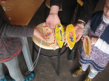 Taller bramaderas Parque Prehistoria Teverga