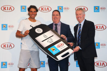 Rafael Nadal Kia Key Handover