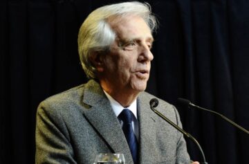 el expresidente de Uruguay Tabaré Vázquez