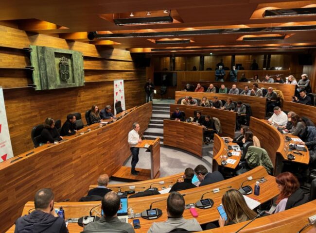 interparlamentaria de IU Oviedo