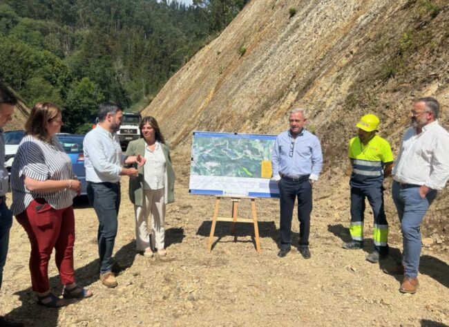 Obras entre Navelgas y Naraval