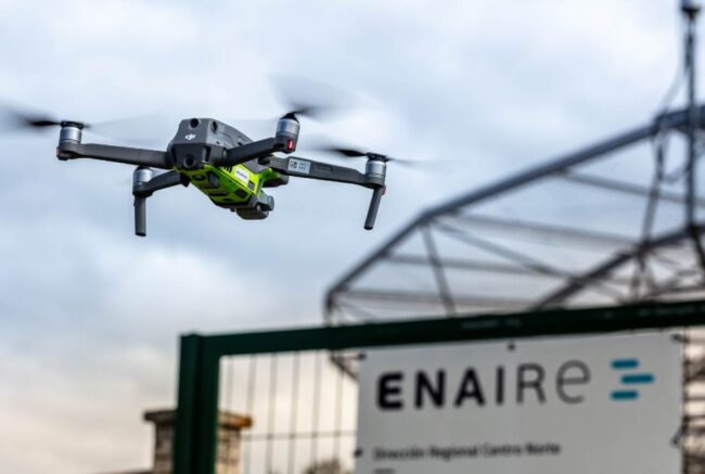 Drones aplicación Enaire Planea