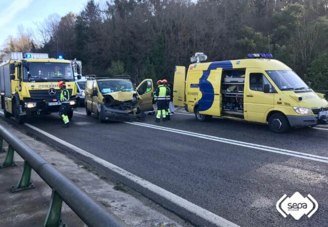 accidente en Avilés