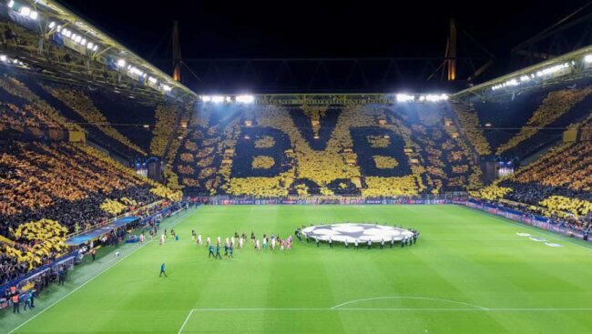 Ranking de espectadores UEFA Dortmund