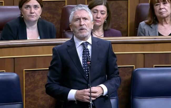 Adanero y Marlaska en el Congreso  Candás 365 Adanero y Marlaska en el Congreso