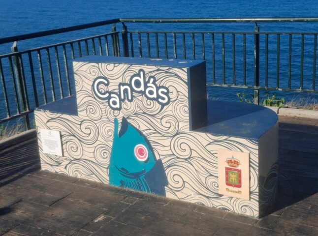 Mirador bajo del Faro de Candás  Candás 365 Mirador bajo del Faro de Candás