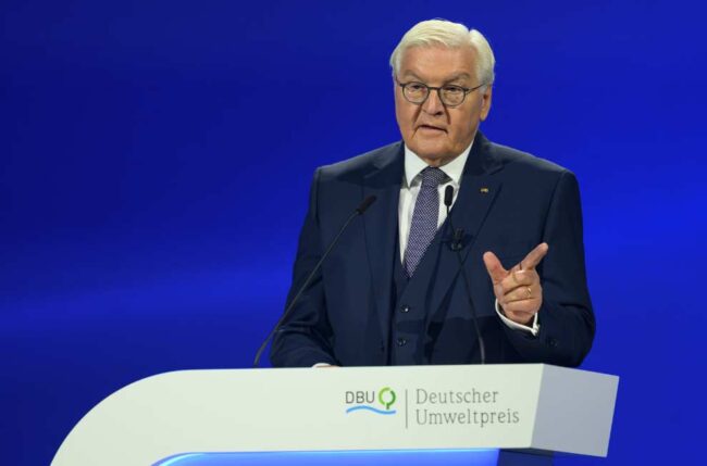Steinmeier y el clima
