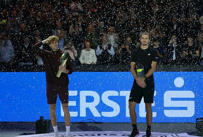 Zverev ante Sinner torneo de Viena  Candás 365 Zverev ante Sinner torneo de Viena