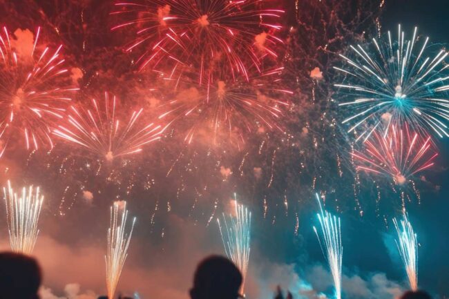 España compra menos fuegos artificiales