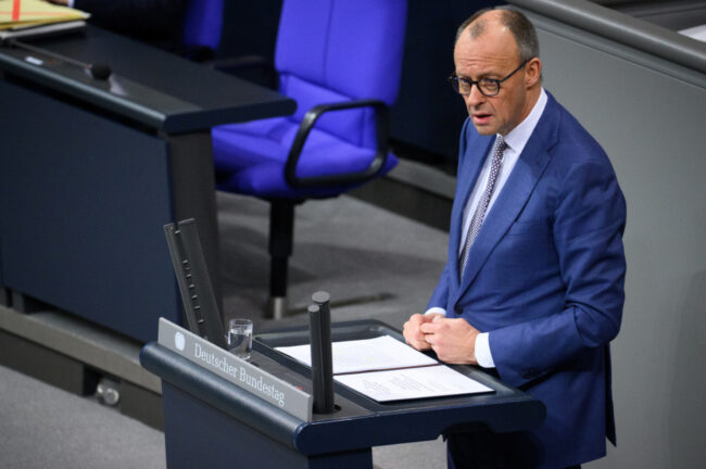 Merz aboga por convertir a Europa en una potencia independiente