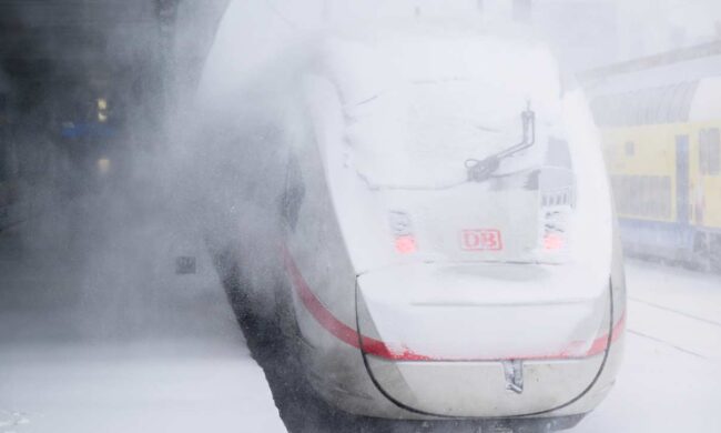 Una gran tormenta invernal afecta a Alemania Candás 365 Una gran tormenta invernal afecta a Alemania