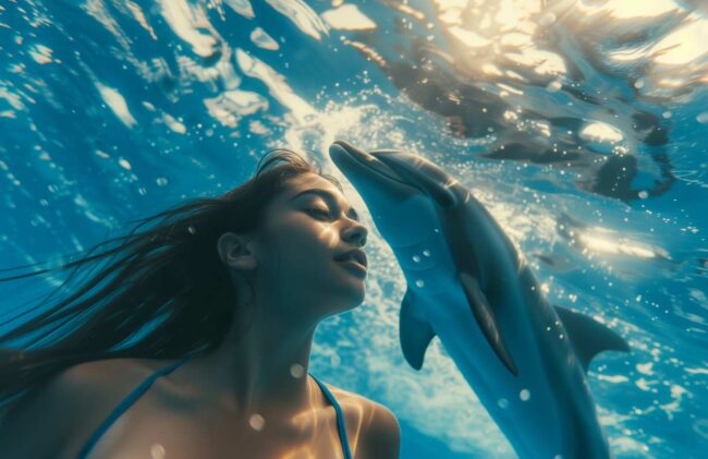 Nadar con delfines Aventuras en el Caribe