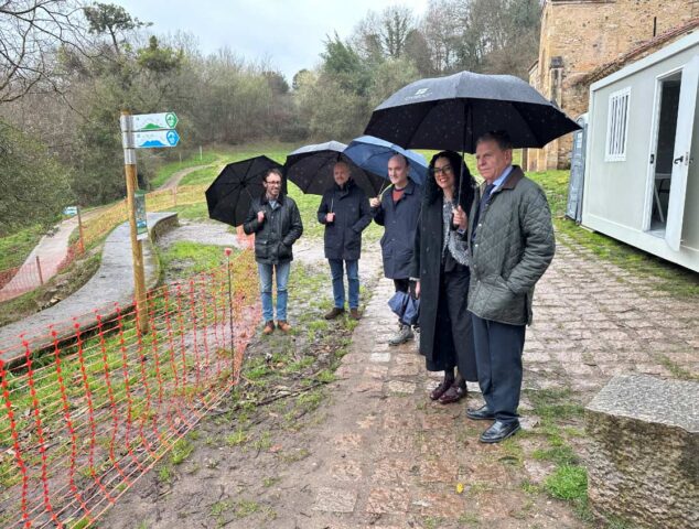 Nueva senda peatonal entre Naranco y San Miguel de Lillo