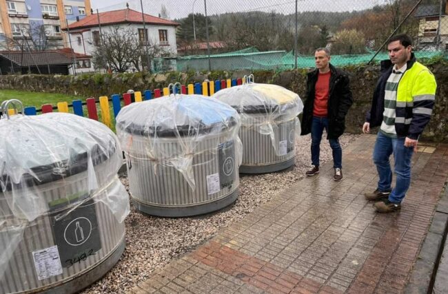 Nuevos contenedores soterrados en Cancienes