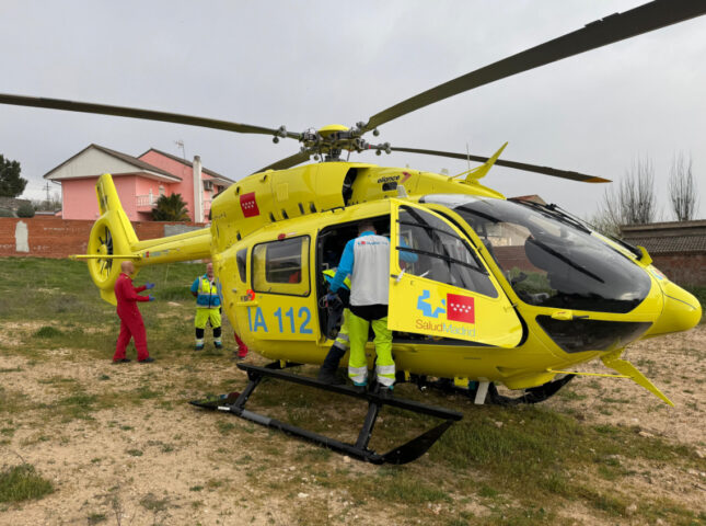 Herido muy grave un hombre por un incendio en Morata