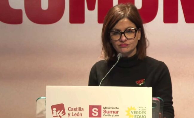 Sira Rego acusa a PP y Vox 