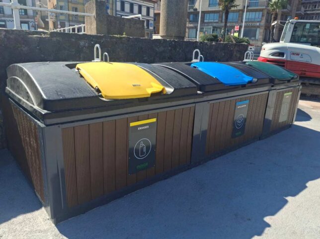 Contenedores en Candás: qué va en cada uno