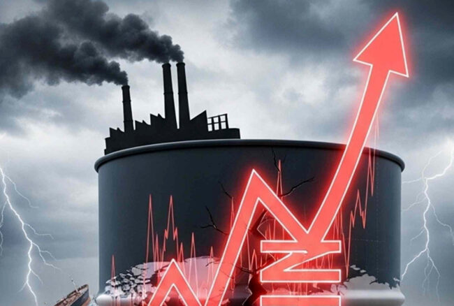 El barril de Brent sube un 4% y roza los 94 dólares
