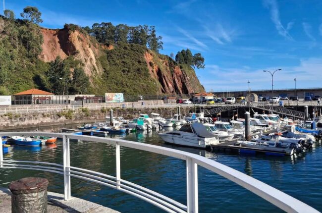 Mejoras en los pantalanes de Candás