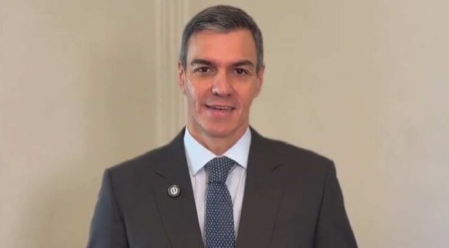 Sánchez denuncia la infamia de PP y Vox en Extremadura