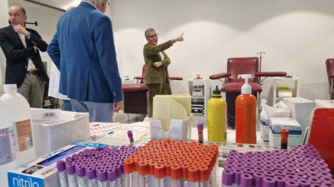 Nuevo espacio para donar sangre en el HUCA