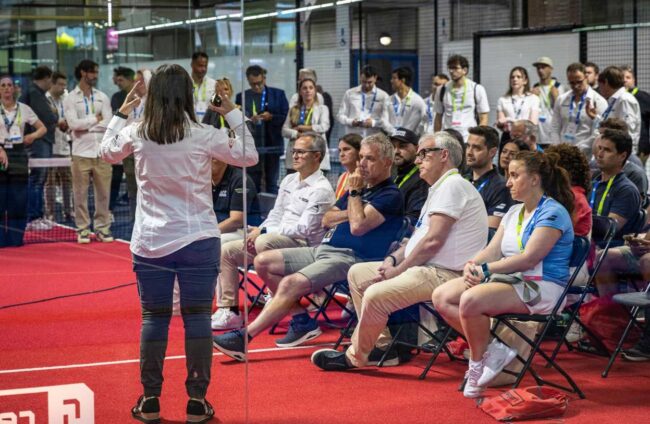 AFP Courts presenta sus novedades en el Padel World Summit Candás 365 AFP Courts presenta sus novedades en el Padel World Summit