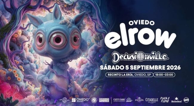 Elrow llega a Oviedo el 5 de septiembre de 2026