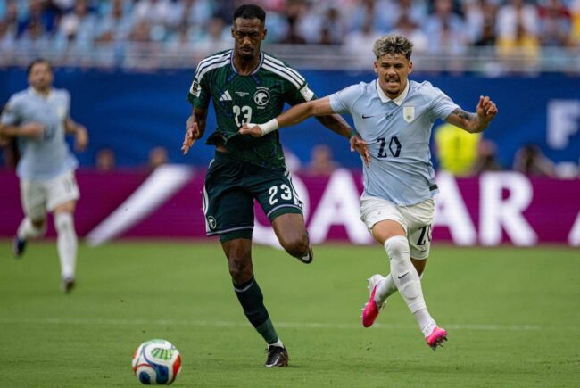 Maxi Araújo da un punto a Uruguay ante Arabia Saudí Candás 365 Maxi Araújo da un punto a Uruguay ante Arabia Saudí