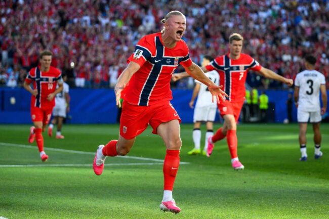 Noruega vence a Irak con doblete de Haaland