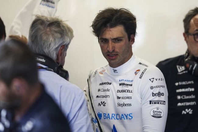 Sainz lamenta la falta de rendimiento del Williams Candás 365 Sainz lamenta la falta de rendimiento del Williams
