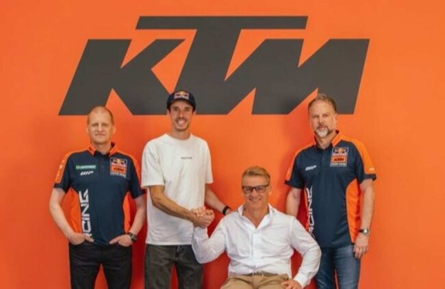Álex Márquez pilotará para el equipo oficial de KTM