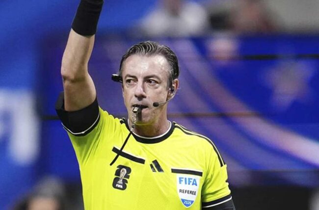 Collina ha salido en defensa del árbitro Raphael Claus