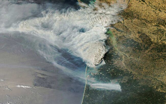El fuego extremo crea su propia dinámica atmosférica