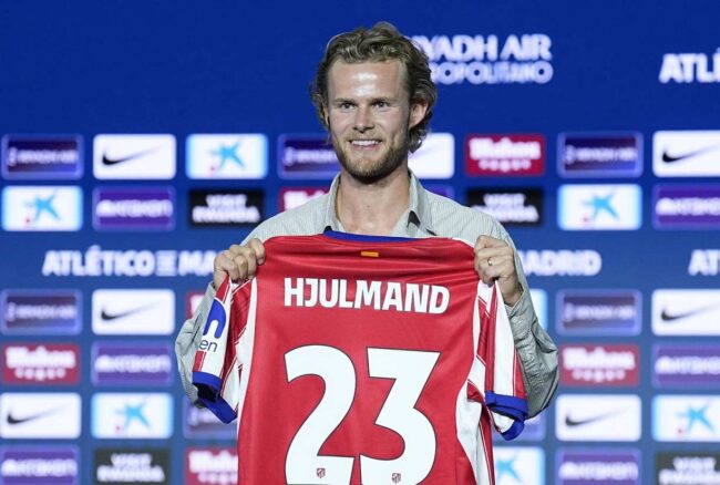 Hjulmand quiere ganar títulos con el Atlético