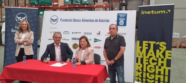 Inetum cede su app AGRA al Banco de Alimentos