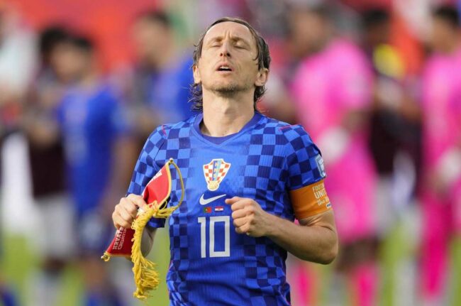 Modric cierra su etapa mundialista con Croacia Candás 365 Modric cierra su etapa mundialista con Croacia