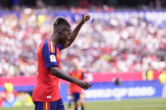 Nico Williams centrado en la semifinal vs Francia Candás 365 Nico Williams centrado en la semifinal vs Francia