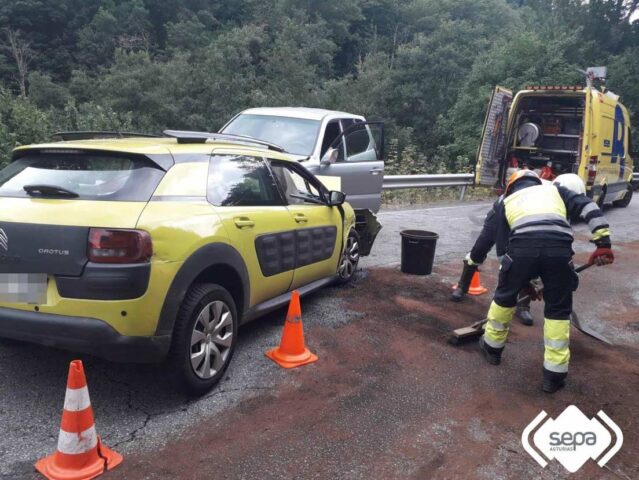Un fallecido en las carreteras de Asturias