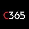 C365 logo: a red curved C and white '365' on a black background