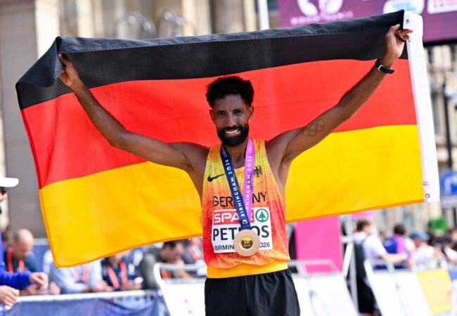 Amanal Petros consigue el título europeo de maratón