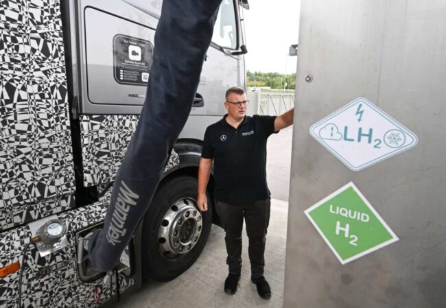 Daimler Truck invertirá en camiones de hidrógeno