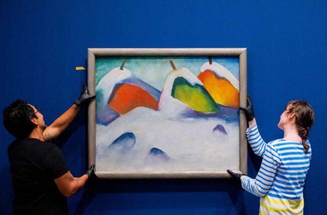Gran exposición del pintor Franz Marc en Alemania