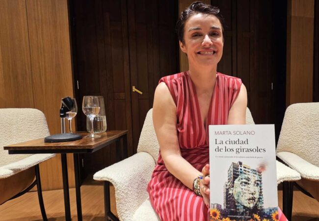 Marta Solano presenta La ciudad de los girasoles