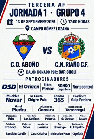 Partidos CD Aboño Jornada 1 202