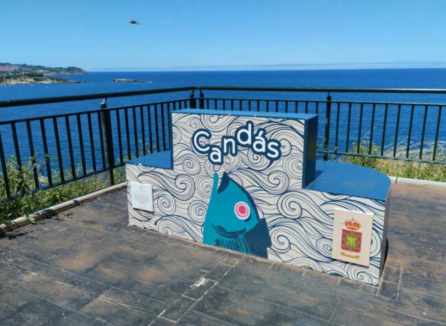 Piden mejorar el estado del mirador de Candás Candás 365 Piden mejorar el estado del mirador de Candás