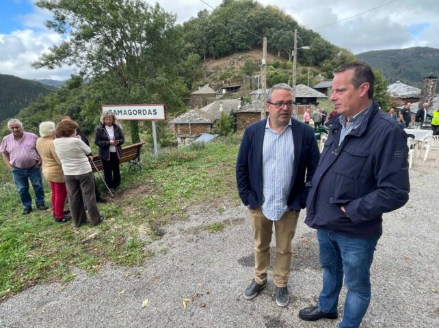 Reparación del camino que une Tamagordas y San Emiliano