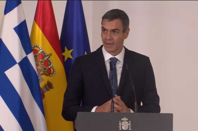 Sánchez premiado en Atenas