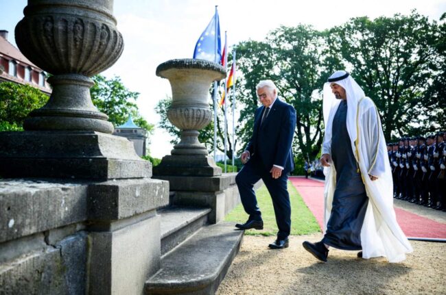 Visita oficial de Mohamed bin Zayed a Alemania